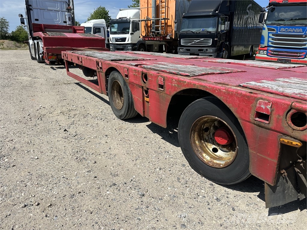 B-xl 2 axle 4.5 m. extension trailer Semirremolques de góndola rebajada