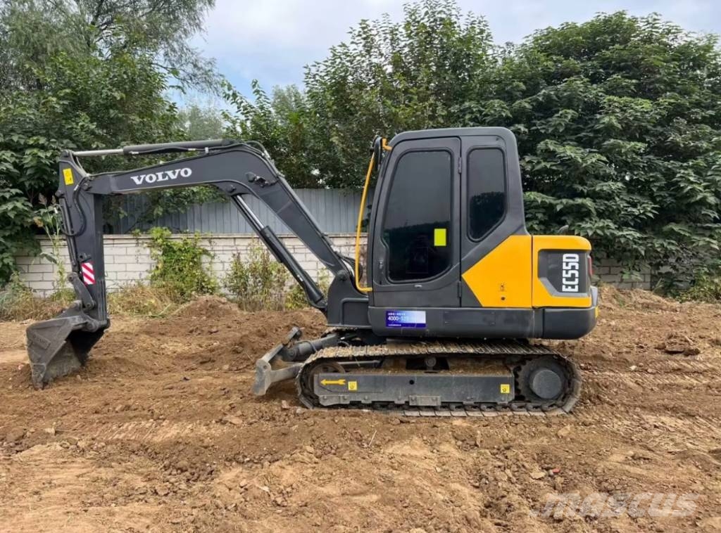 Volvo EC 55 D حفارات صغيرة أقل من 7 طن (حفارات صغيرة)