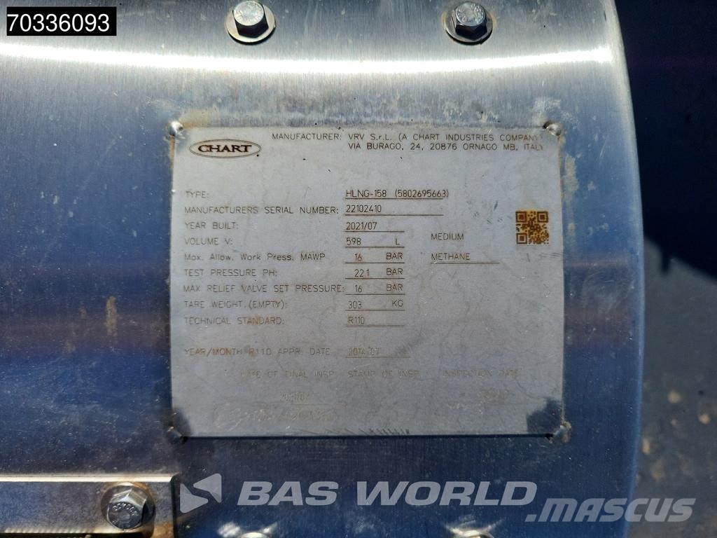 Iveco S-Way NP 460 S-Way 4X2 LNG! Retarder 2xTanks Stand Sattelzugmaschinen