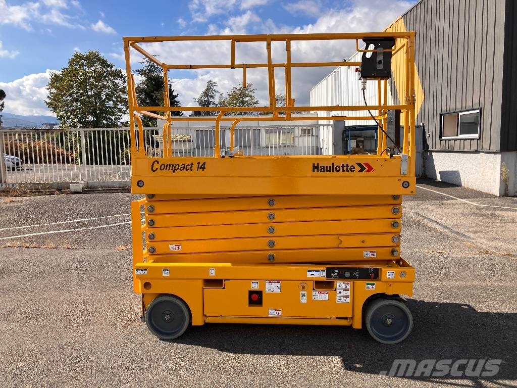 HAULOTTE COMPACT14 - NEW BATTERIES 4 NEW WHEELS Makasli platformlar