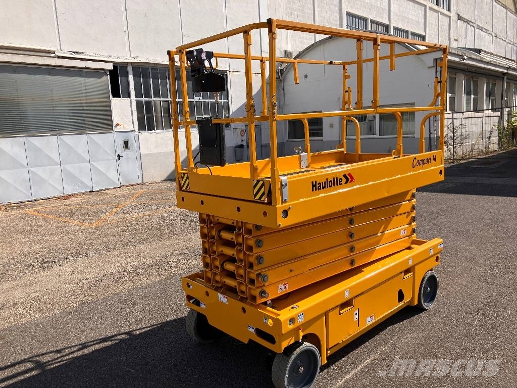 HAULOTTE COMPACT14 - NEW BATTERIES 4 NEW WHEELS Makasli platformlar