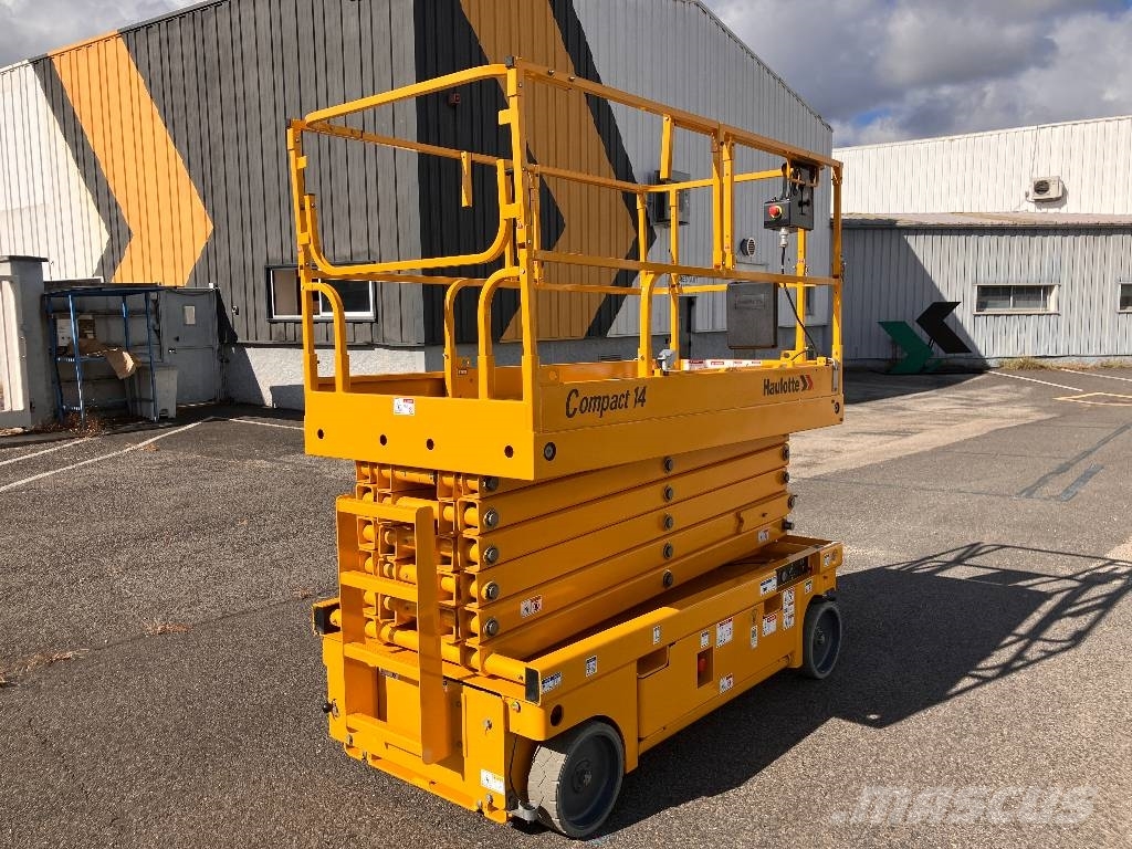 HAULOTTE COMPACT14 - NEW BATTERIES 4 NEW WHEELS Makasli platformlar