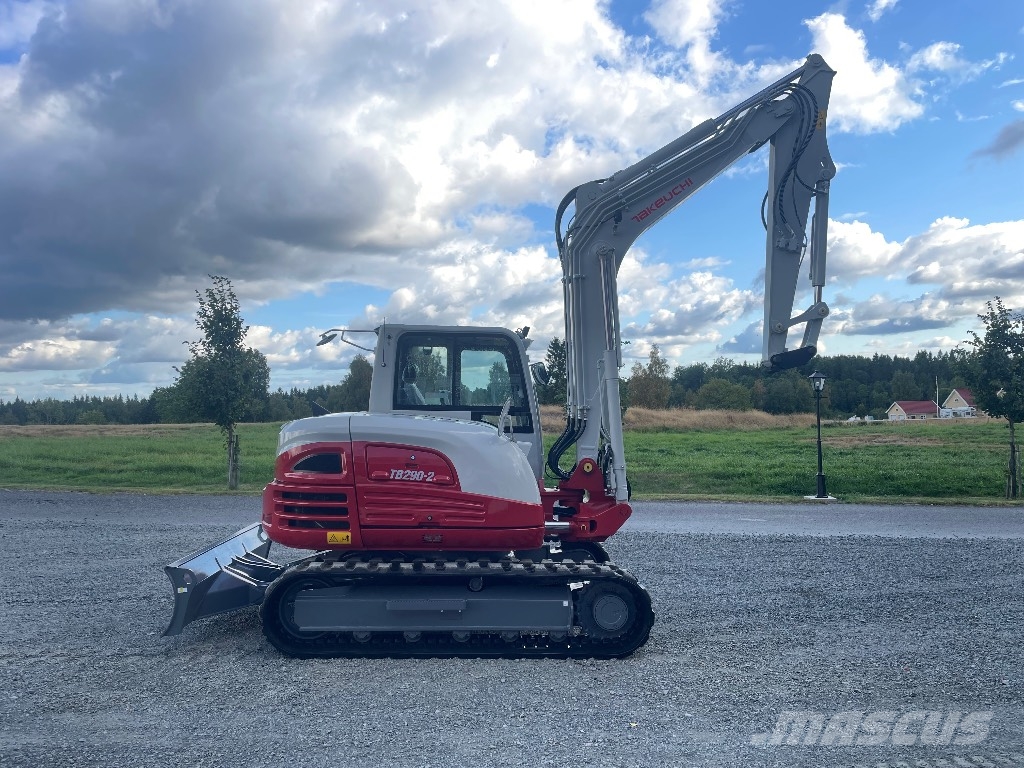 Takeuchi TB290-2 Rototilt C-Smörj 3 års garanti Väikeekskavaatorid 7t-12t
