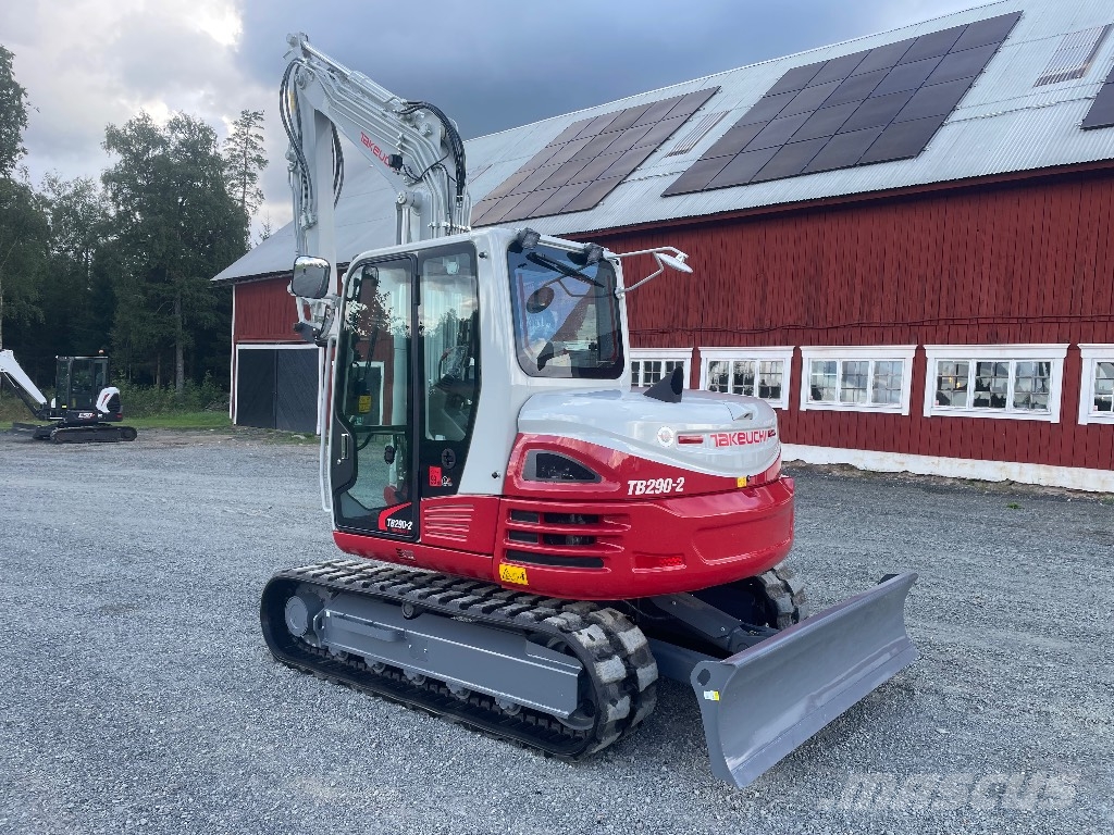 Takeuchi TB290-2 Rototilt C-Smörj 3 års garanti Väikeekskavaatorid 7t-12t