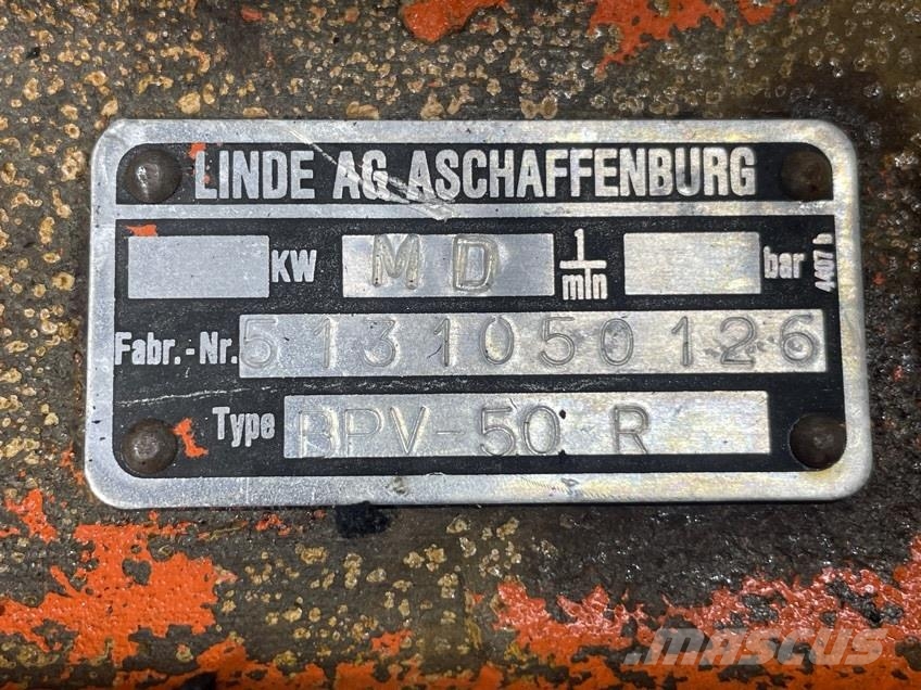 Atlas AR51B-Linde BPV-50R-Drive pump/Fahrpumpe/Rijpomp Hydraulique