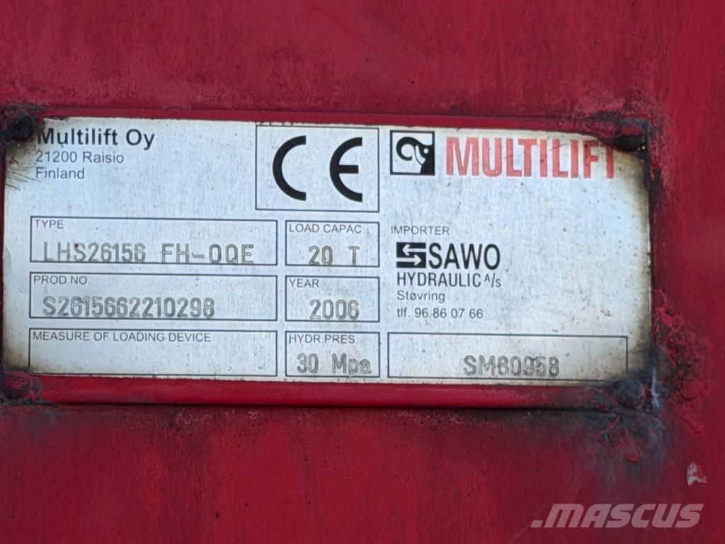 Scania R500 6x2*4 Hákový nosič kontejnerů