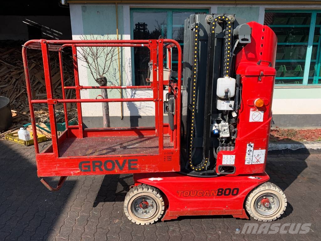 Grove TOUCAN 1100 V-3556 EO Вертикальні щоглові підйомники