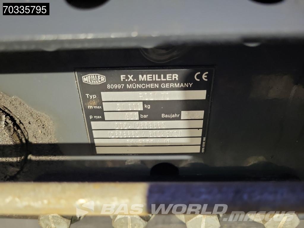 Volvo FMX 500 6X4 Meiller RS21 20 containersystem Automa Kotalni prekucni tovornjaki