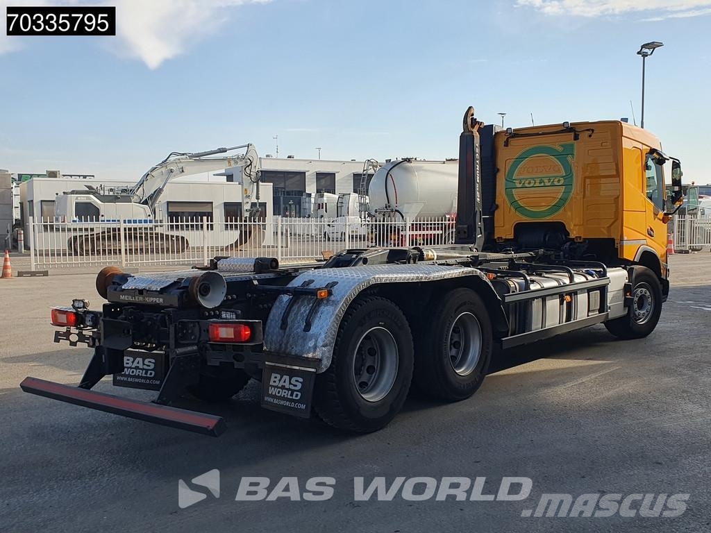 Volvo FMX 500 6X4 Meiller RS21 20 containersystem Automa Hook lift trucks