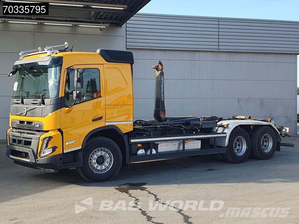 Volvo FMX 500 6X4 Meiller RS21 20 containersystem Automa Hook lift trucks