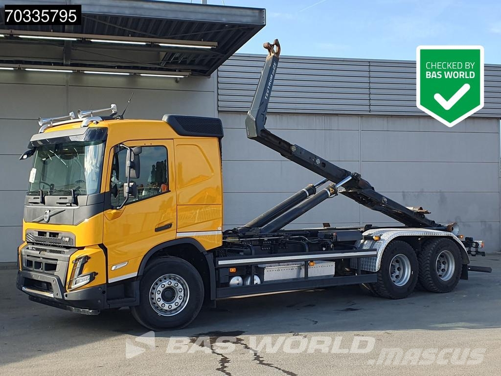 Volvo FMX 500 6X4 Meiller RS21 20 containersystem Automa Hook lift trucks