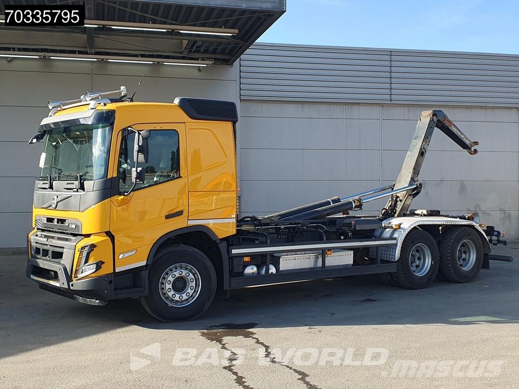 Volvo FMX 500 6X4 Meiller RS21 20 containersystem Automa Hook lift trucks