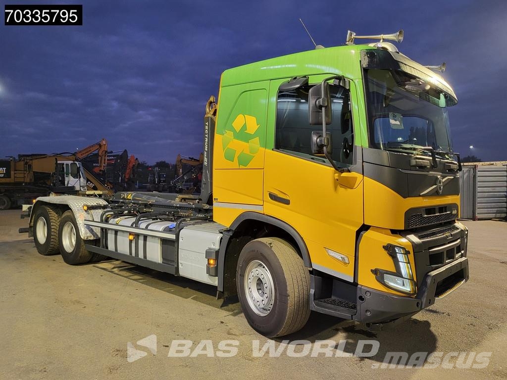 Volvo FMX 500 6X4 Meiller RS21 20 containersystem Automa Грузовики-Мультилифты