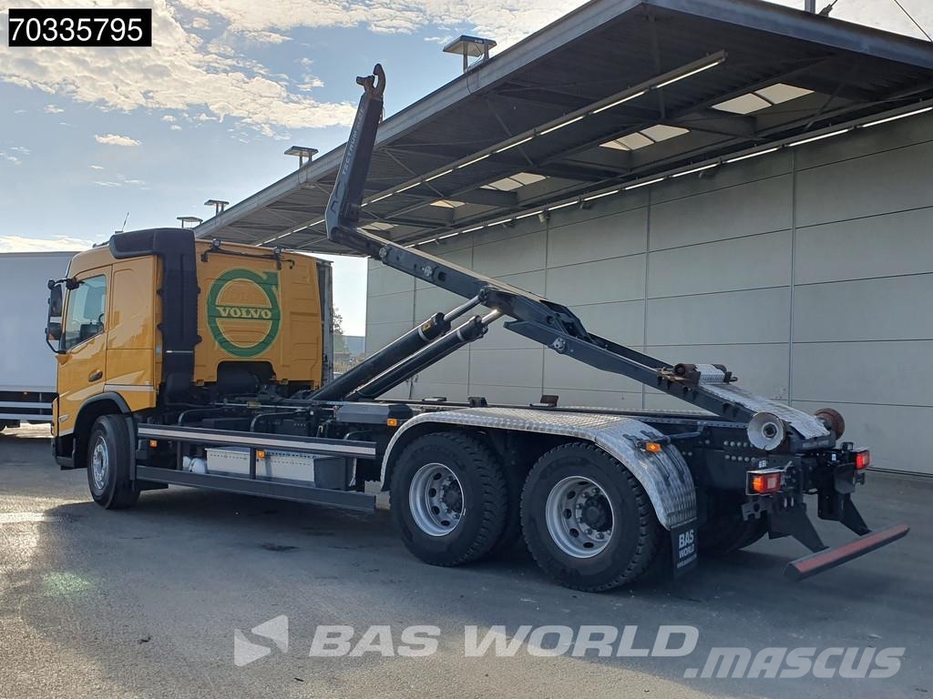 Volvo FMX 500 6X4 Meiller RS21 20 containersystem Automa Hook lift trucks