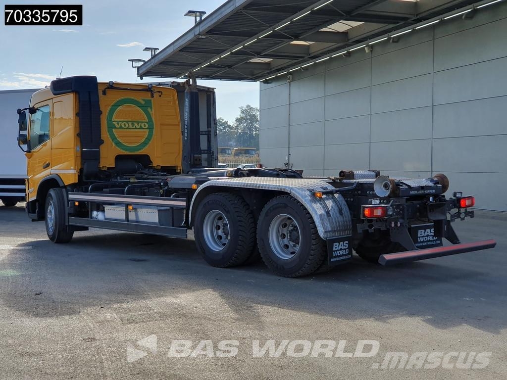 Volvo FMX 500 6X4 Meiller RS21 20 containersystem Automa Hook lift trucks