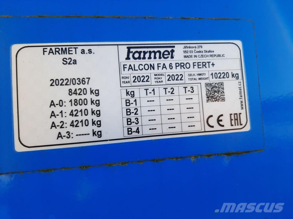 Farmet Falcon 6 PRO مثاقيب مدمجة