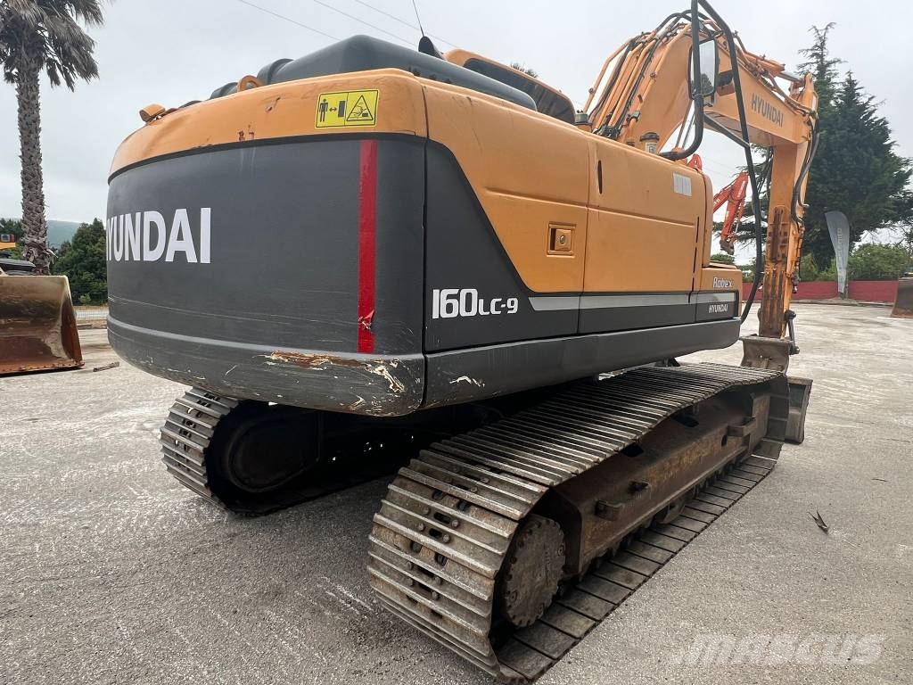 Hyundai Robex 160 LC-9 Rupsgraafmachines