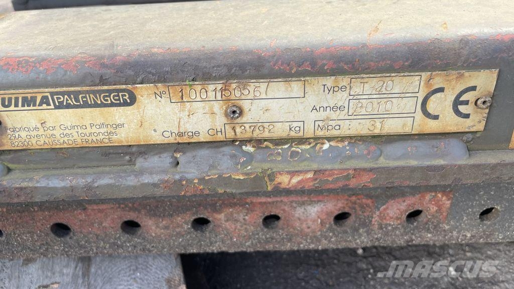 Palfinger / haaksysteem / 20 tons haaksysteem / 20 Transport - drugo