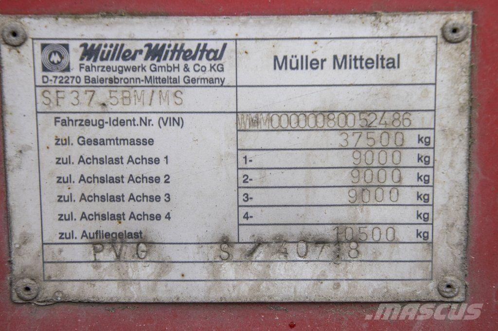 Liebherr BETON MIXER/MALAXEUR/MISCHER-12M³ Інші напівпричепи