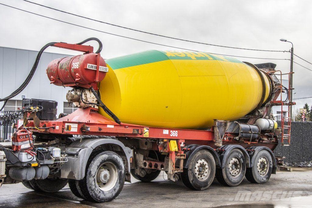 Liebherr BETON MIXER/MALAXEUR/MISCHER-12M³ Інші напівпричепи