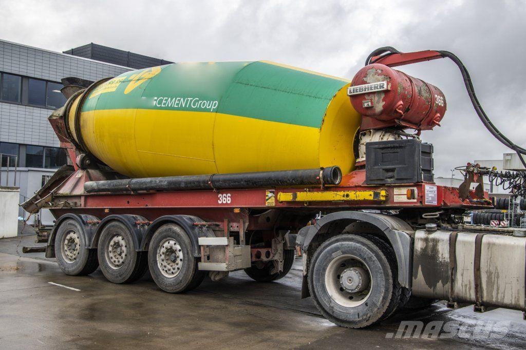 Liebherr BETON MIXER/MALAXEUR/MISCHER-12M³ Інші напівпричепи