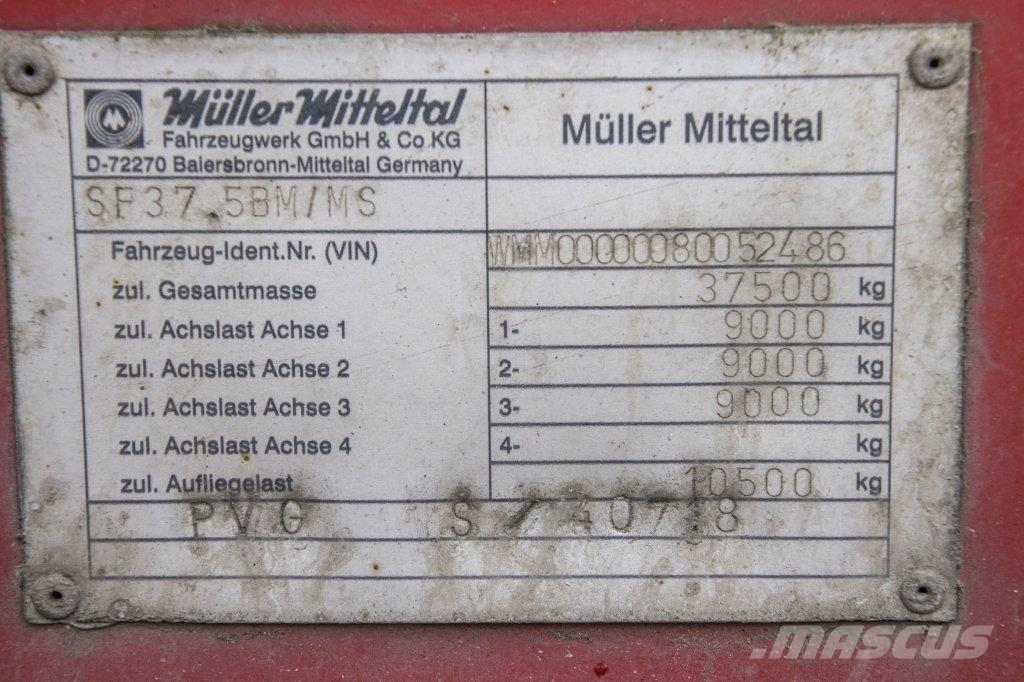 Liebherr BETON MIXER/MALAXEUR/MISCHER-12M³ Andre semitrailere