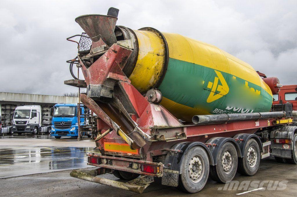 Liebherr BETON MIXER/MALAXEUR/MISCHER-12M³ Інші напівпричепи