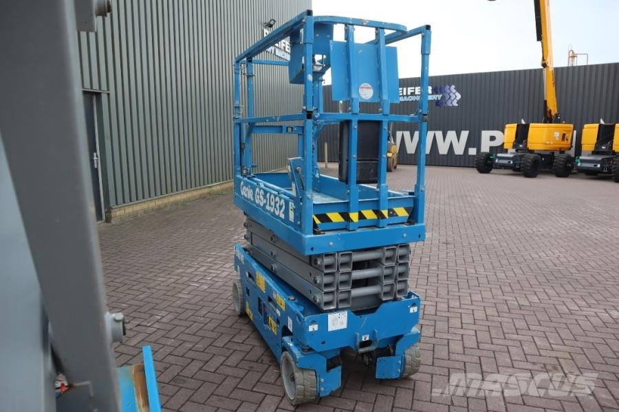 Genie GS1932 E-Drive Several In Stock, 8m Working Height Elevadores de tesoura