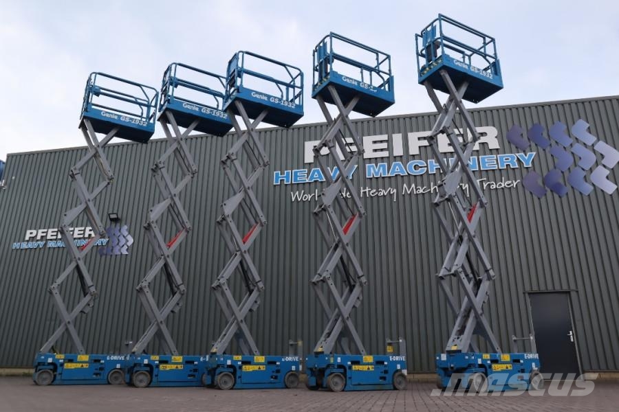 Genie GS1932 E-Drive Several In Stock, 8m Working Height Elevadores de tesoura