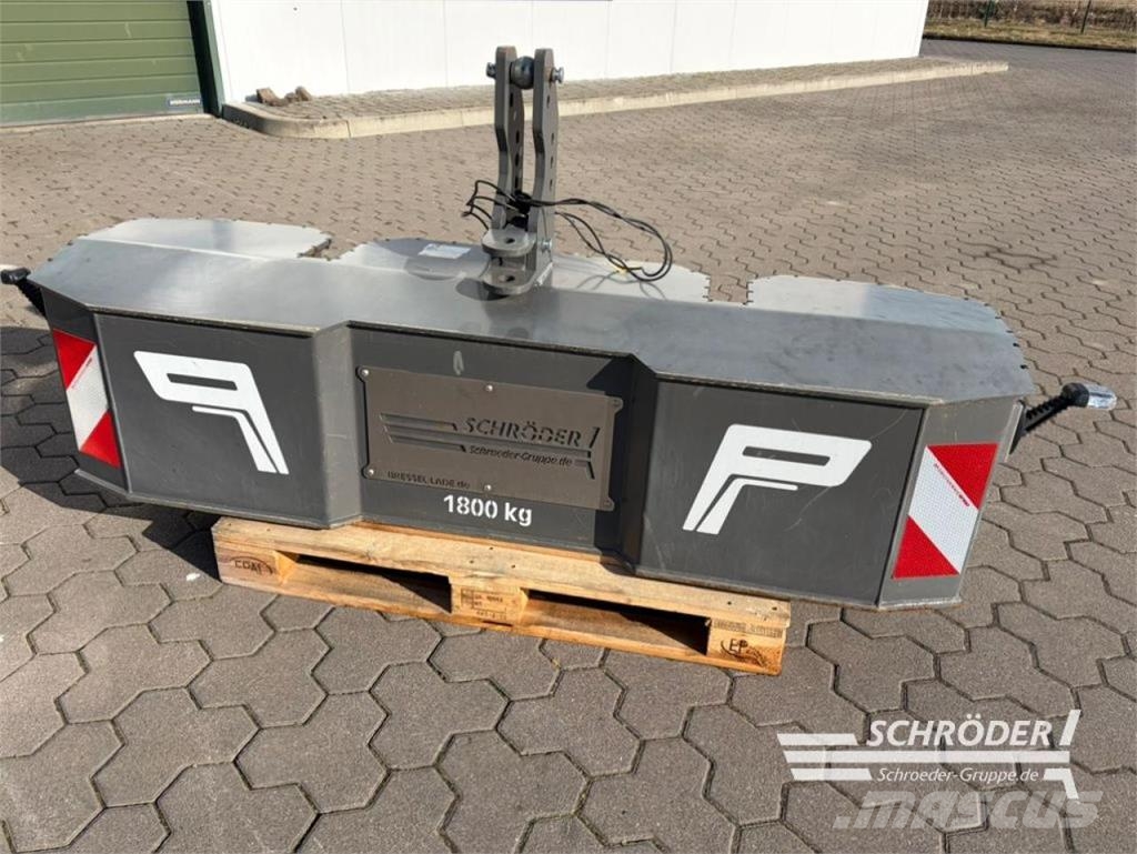 Bressel FG 1800 (G16) | FRONTGEWICHT | 1800KG Otros accesorios para tractores