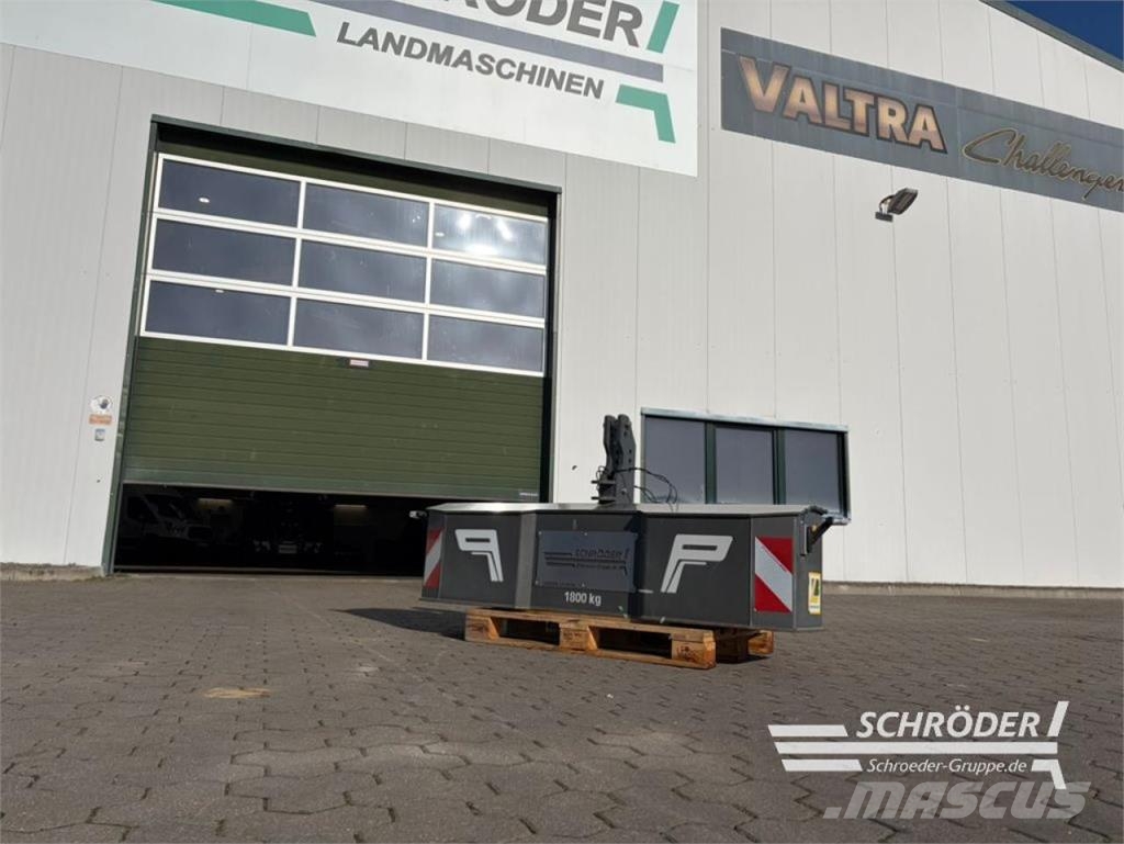 Bressel FG 1800 (G16) | FRONTGEWICHT | 1800KG Otros accesorios para tractores
