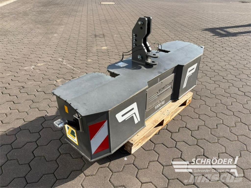 Bressel FG 1800 (G16) | FRONTGEWICHT | 1800KG Otros accesorios para tractores