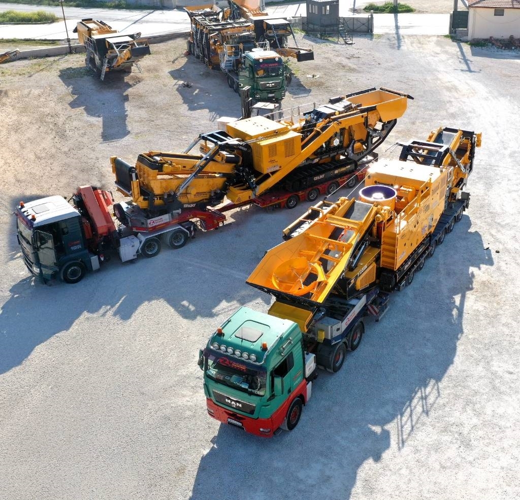 Fabo FTI-110 S raupenmobiler Prallbrecher Trituradoras móviles
