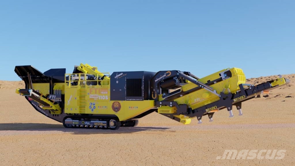 Fabo FTI-110 S raupenmobiler Prallbrecher Trituradoras móviles