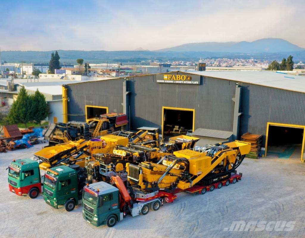 Fabo FTI-110 S raupenmobiler Prallbrecher Trituradoras móviles
