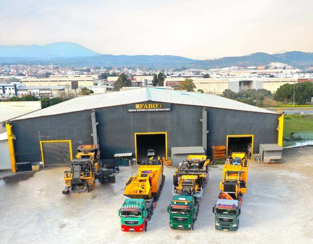 Fabo FTI-110 S raupenmobiler Prallbrecher Trituradoras móviles