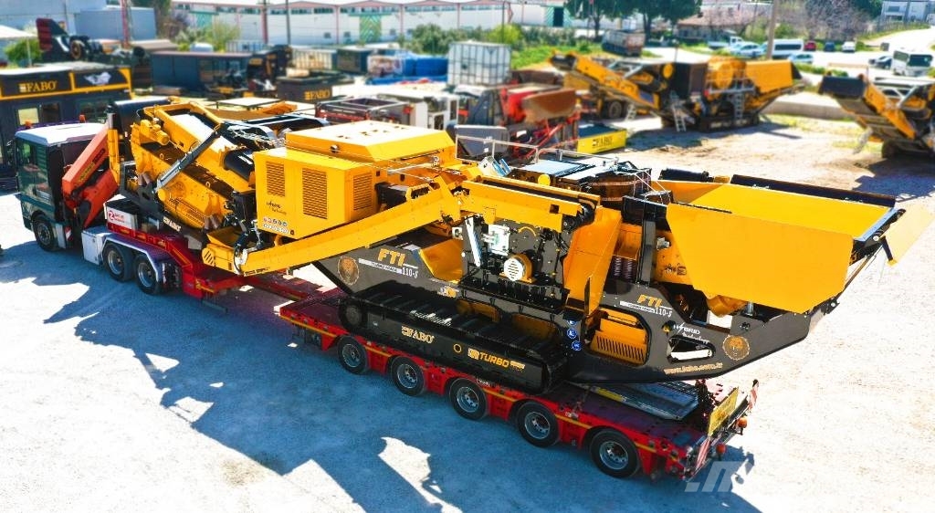 Fabo FTI-110 S raupenmobiler Prallbrecher Trituradoras móviles