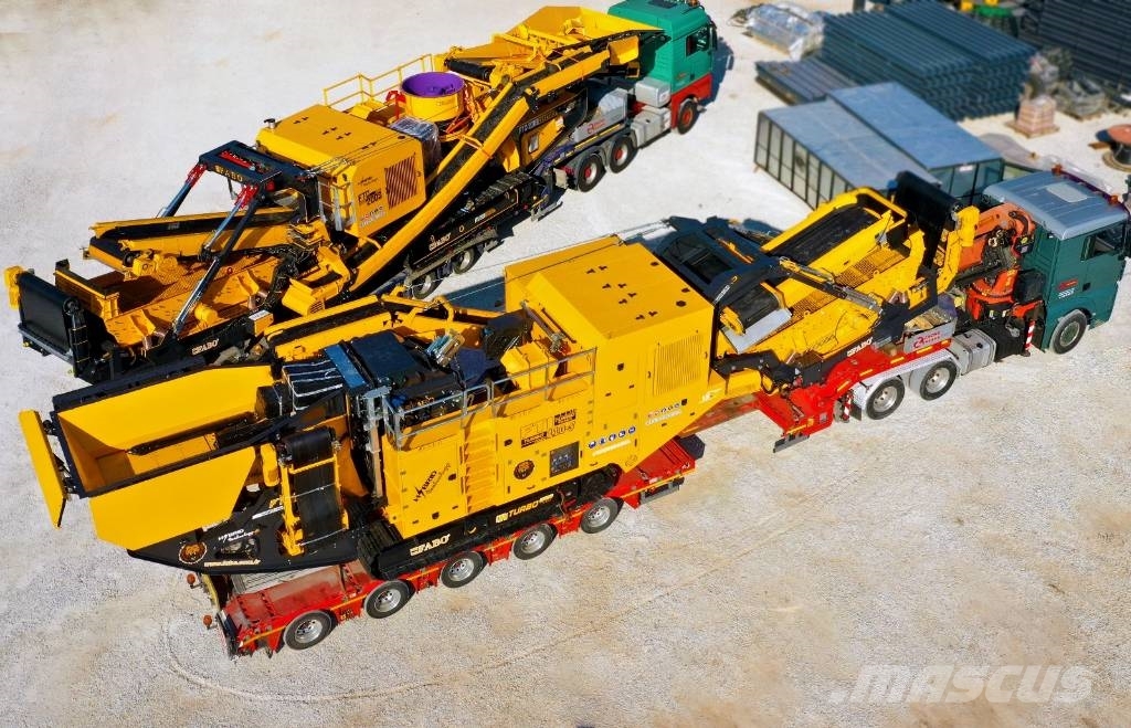 Fabo FTI-110 S raupenmobiler Prallbrecher Trituradoras móviles