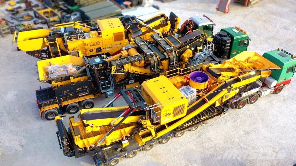 Fabo FTI-110 S raupenmobiler Prallbrecher Trituradoras móviles