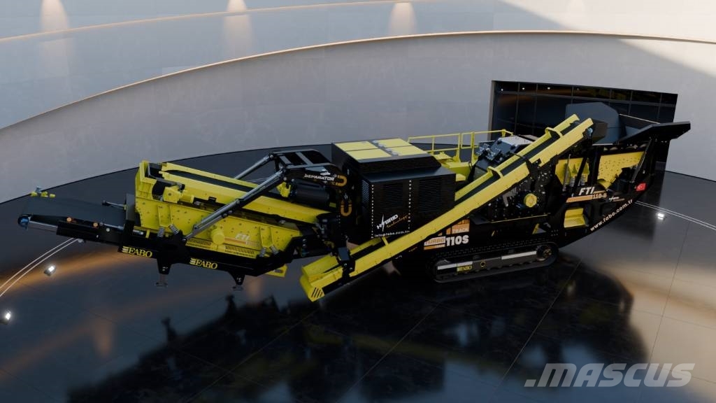 Fabo FTI-110 S raupenmobiler Prallbrecher Trituradoras móviles