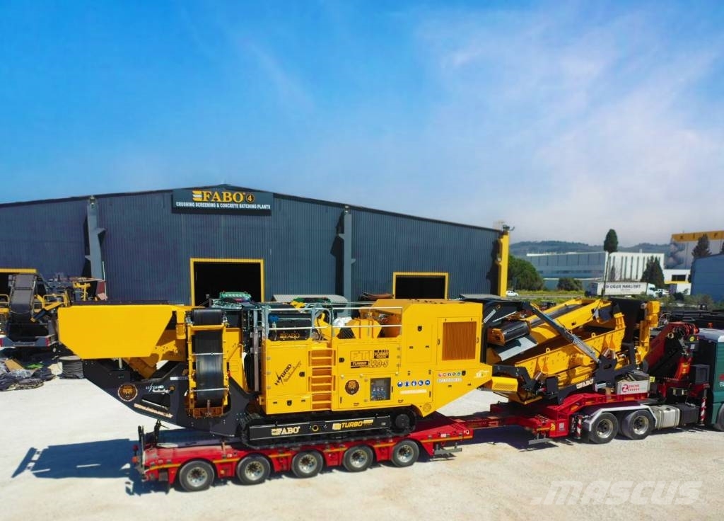 Fabo FTI-110 S raupenmobiler Prallbrecher Trituradoras móviles