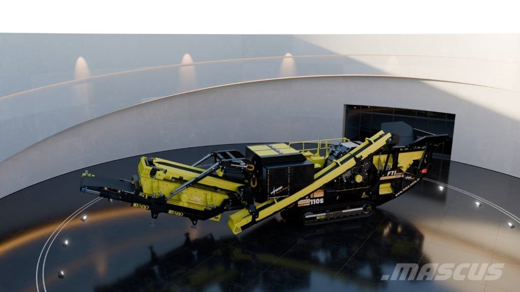 Fabo FTI-110 S raupenmobiler Prallbrecher Trituradoras móviles