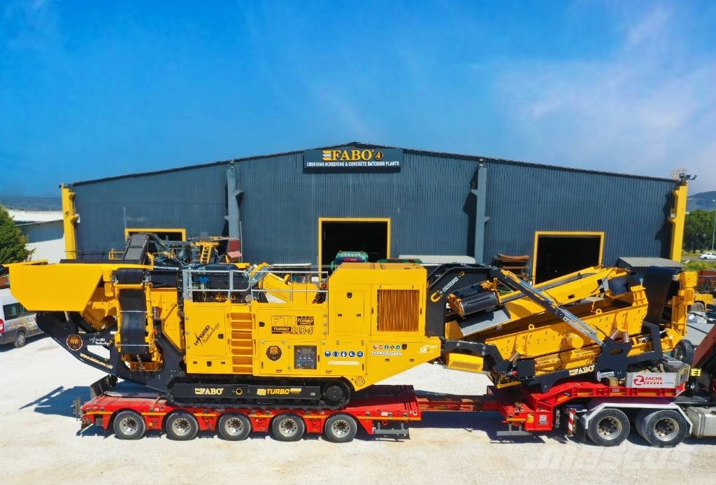 Fabo FTI-110 S raupenmobiler Prallbrecher Trituradoras móviles