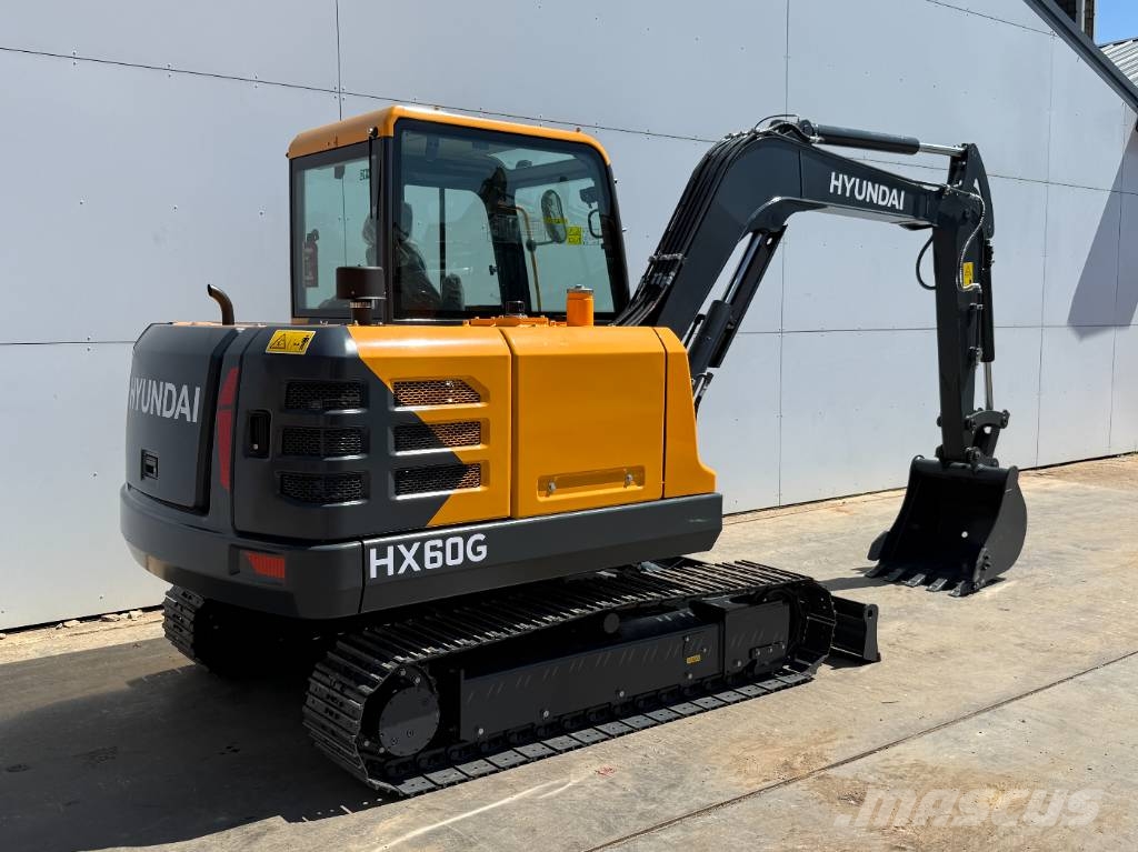 Hyundai HX60 G - BRAND NEW / Hammer Lines / Blade Miniexcavadoras