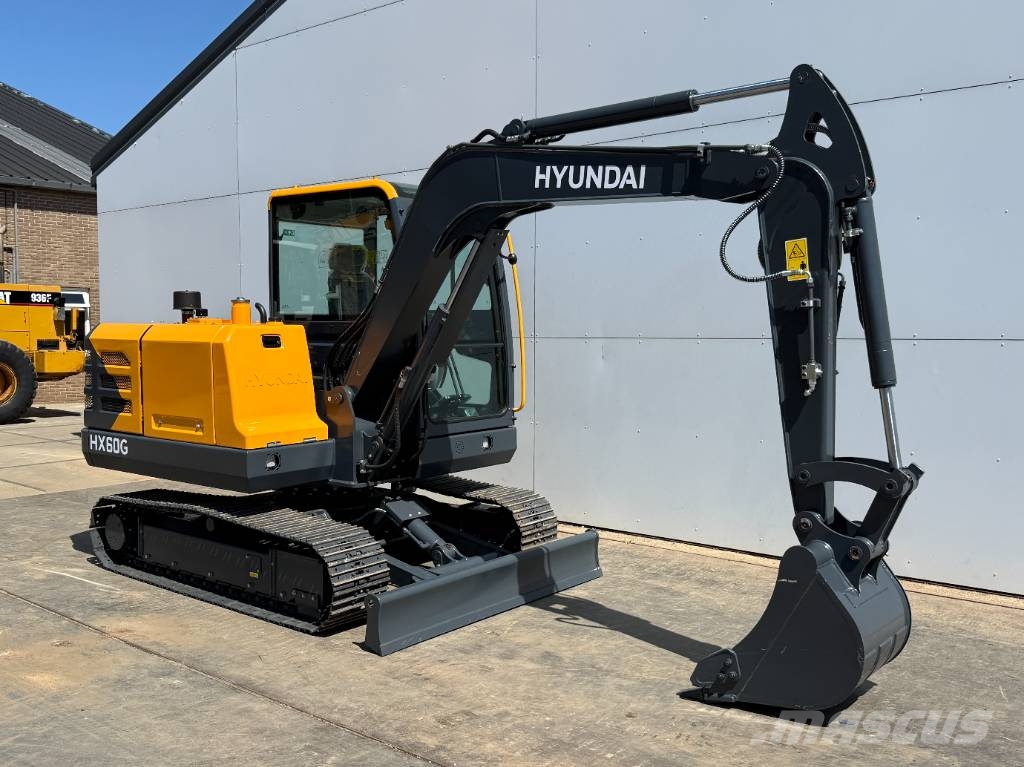 Hyundai HX60 G - BRAND NEW / Hammer Lines / Blade Miniexcavadoras