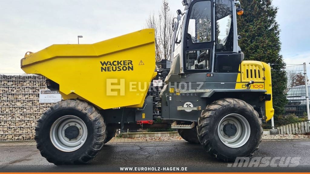 Wacker Neuson Dumper DW100, Kabine, Allrad, Straßenzulassung Mini dumper