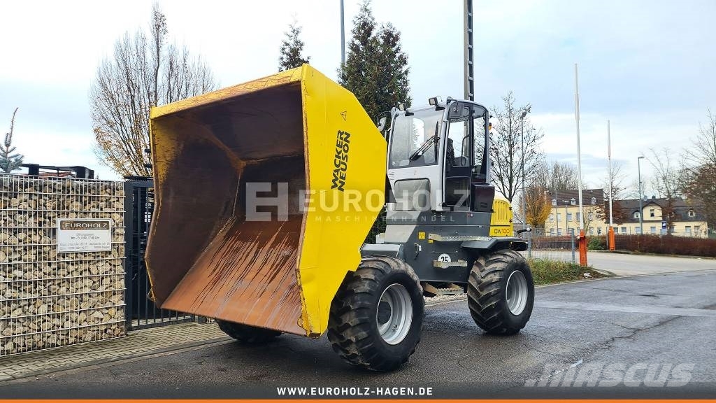 Wacker Neuson Dumper DW100, Kabine, Allrad, Straßenzulassung Mini dumper
