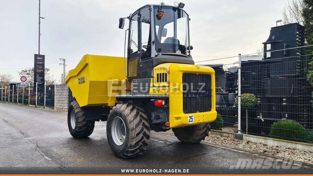 Wacker Neuson Dumper DW100, Kabine, Allrad, Straßenzulassung Mini dumper