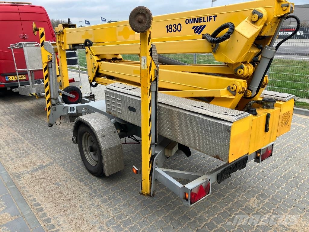 Omme 1830 EX المنصات الهوائية المثبتة على مقطورة