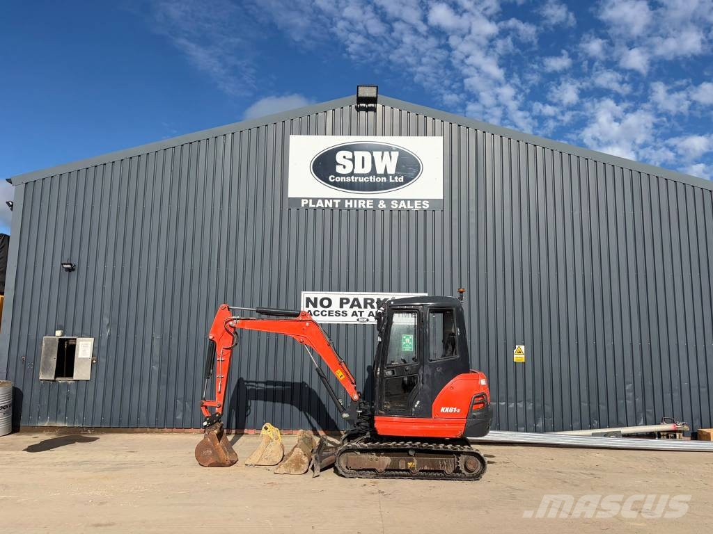 Kubota KX 61-3 Mini excavators < 7t (Mini diggers)